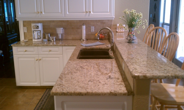 Kitchen countertop granite remodeling