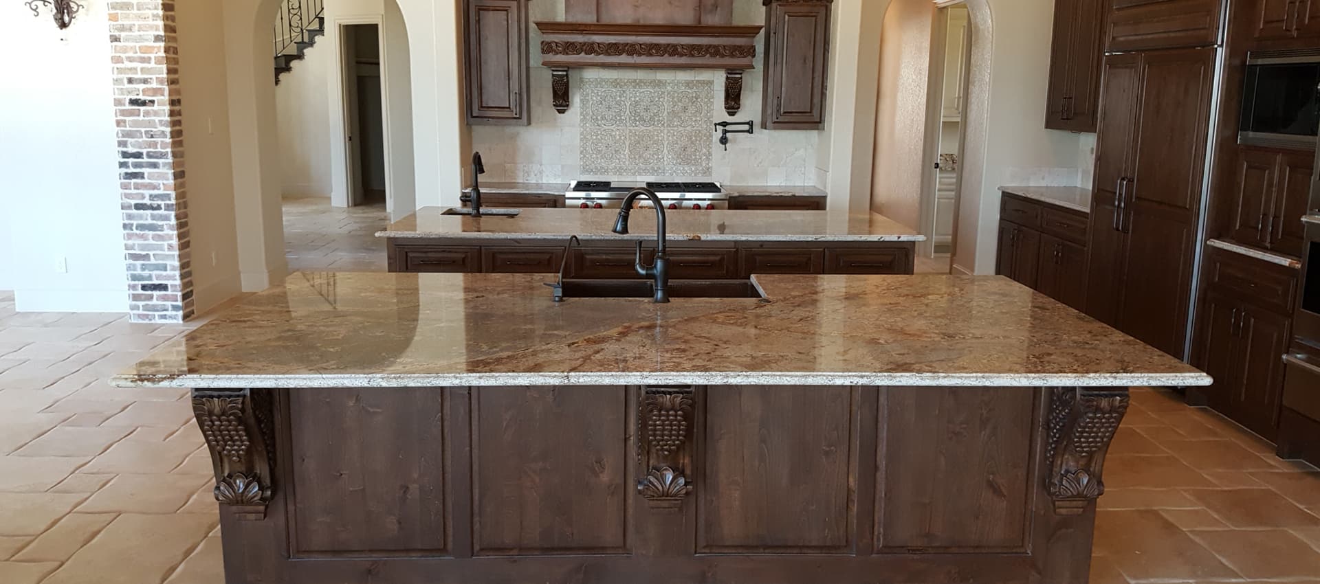 Traditional Kitchen Remodel by A2Z Granite & Tile Inc — Project 2 project photo 2